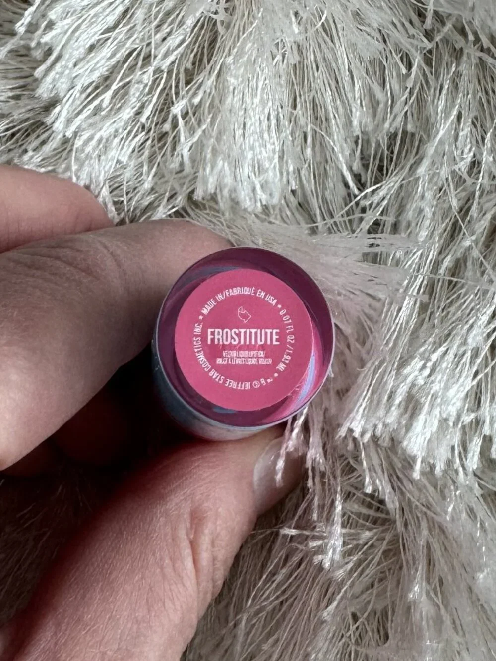 RARE NEW Mini Jeffree Star Liquid Lipstick - Frostitute